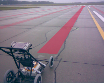 GeoSpectrum - Georadar survey at airport runway