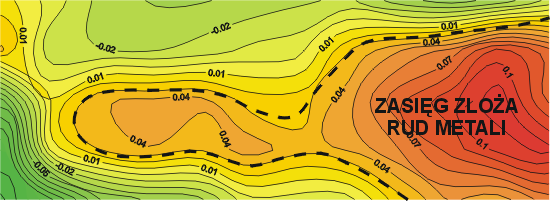 GeoSpectrum - Regional surface gravimetric image for exploration of raw materials deposits